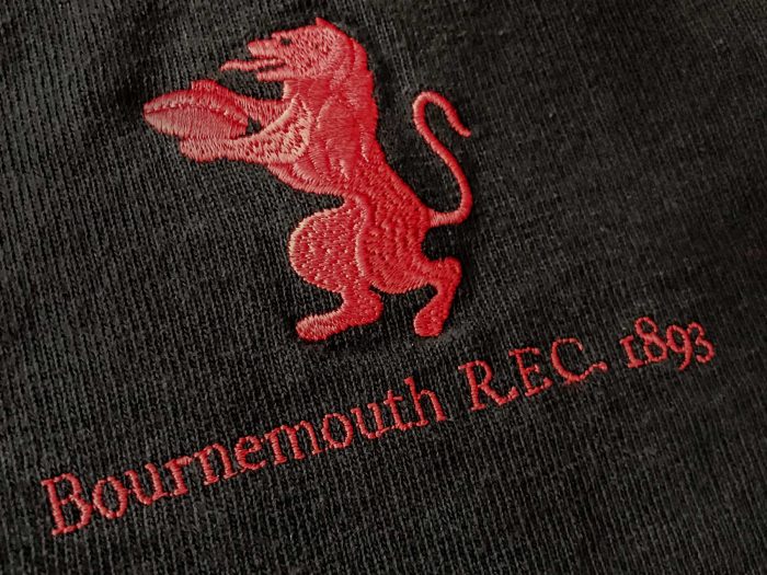 Bournemouth Rugby Club Shirt Detail